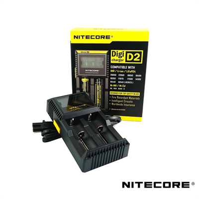 Nitecore D2 Oplader