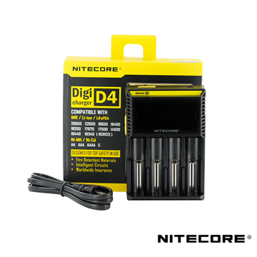 Nitecore D4 Oplader